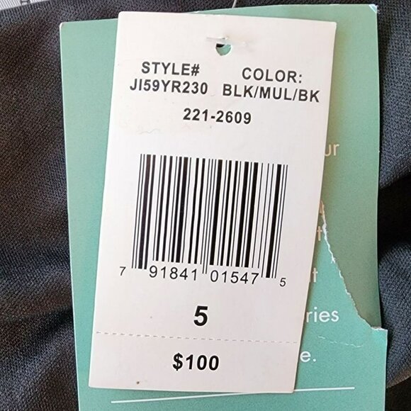 NWT B. Smart Sequin Multicolor Backless Fitted Party Dress Juniors 5 - Picture 11 of 12